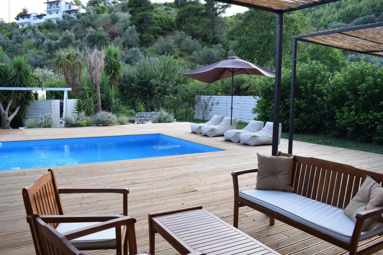 Serenity Luxury Villa, Skiathos Agia Paraskevi  Extérieur photo